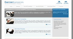 Desktop Screenshot of garzayasesores.com